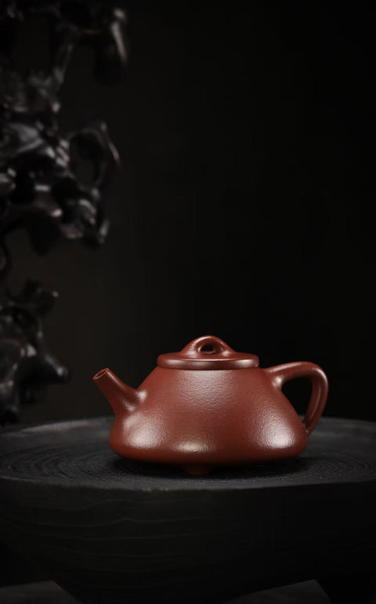 子冶石瓢｜全手工240cc原矿老紫泥紫砂壶