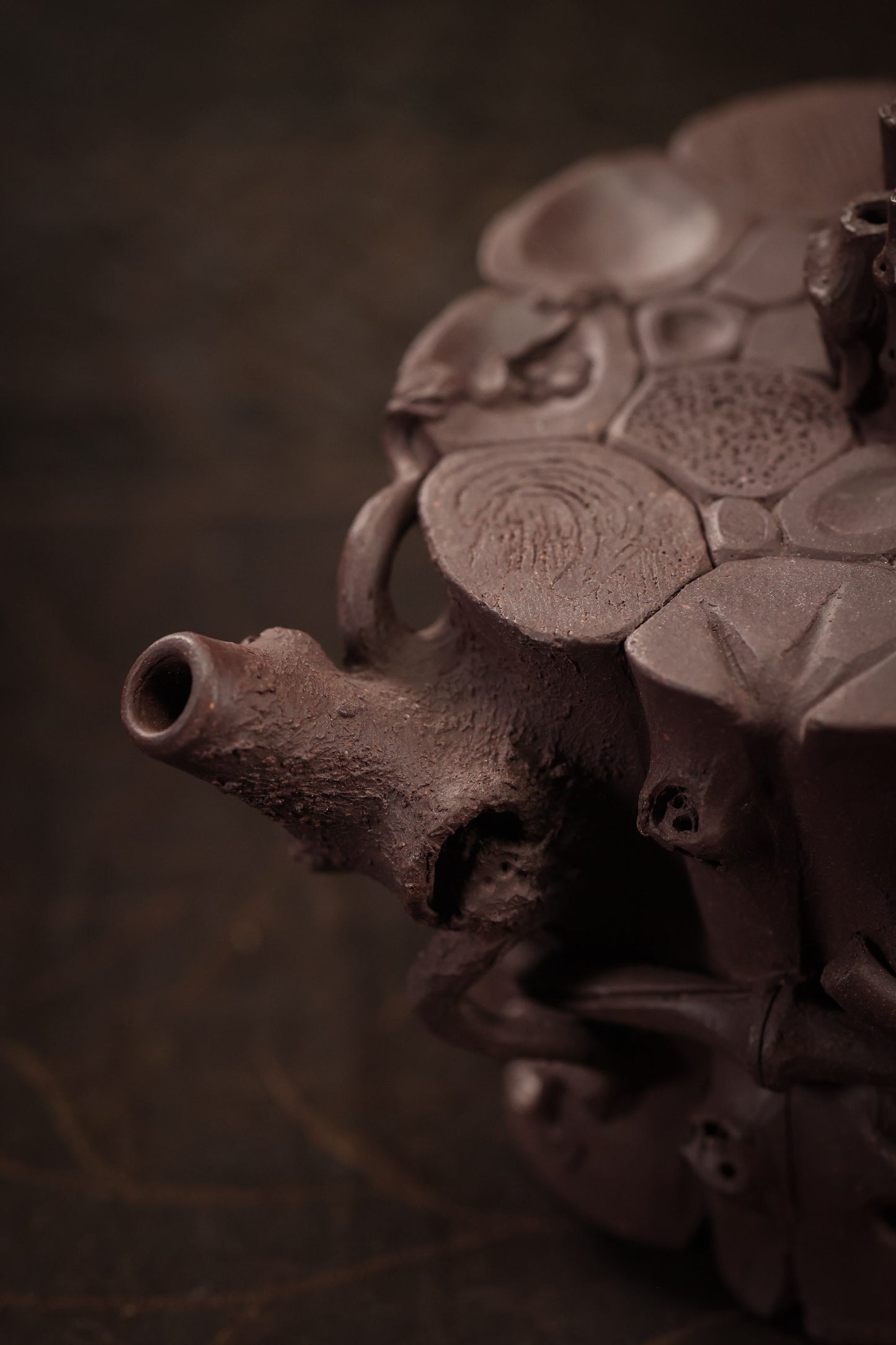Bundle of Three Friends Teapot · Fully Handmade · Tianqing Clay · 340cc
