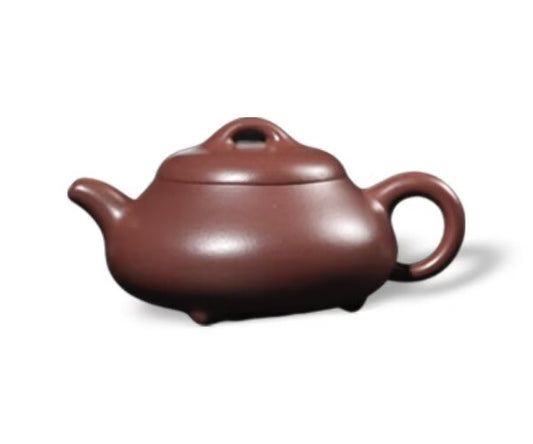 矮瓢壶 全手工 原矿2号井老紫泥 200ml