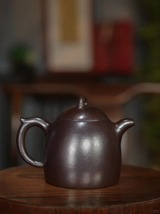Qin Quan Zisha Teapot - Handmade from Original Yellow Ore