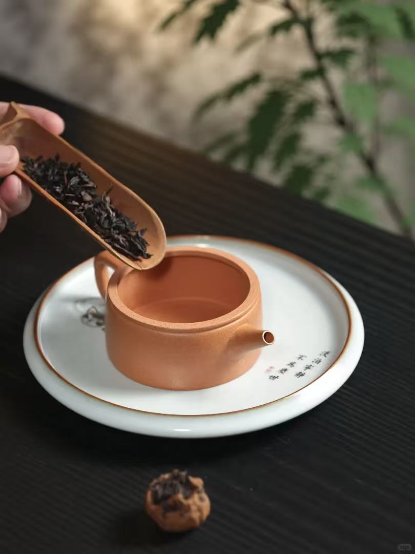 汉瓦壶 - 原矿黄金段泥全手工紫砂壶