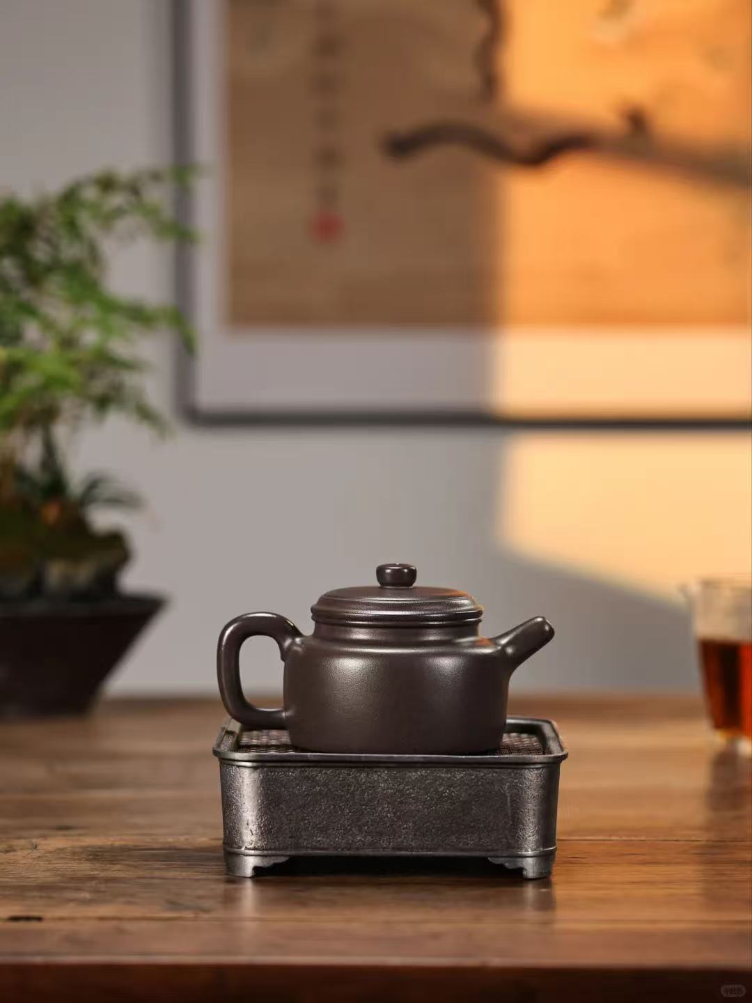 德钟紫砂壶 原矿大水潭天青泥 全手工 260cc