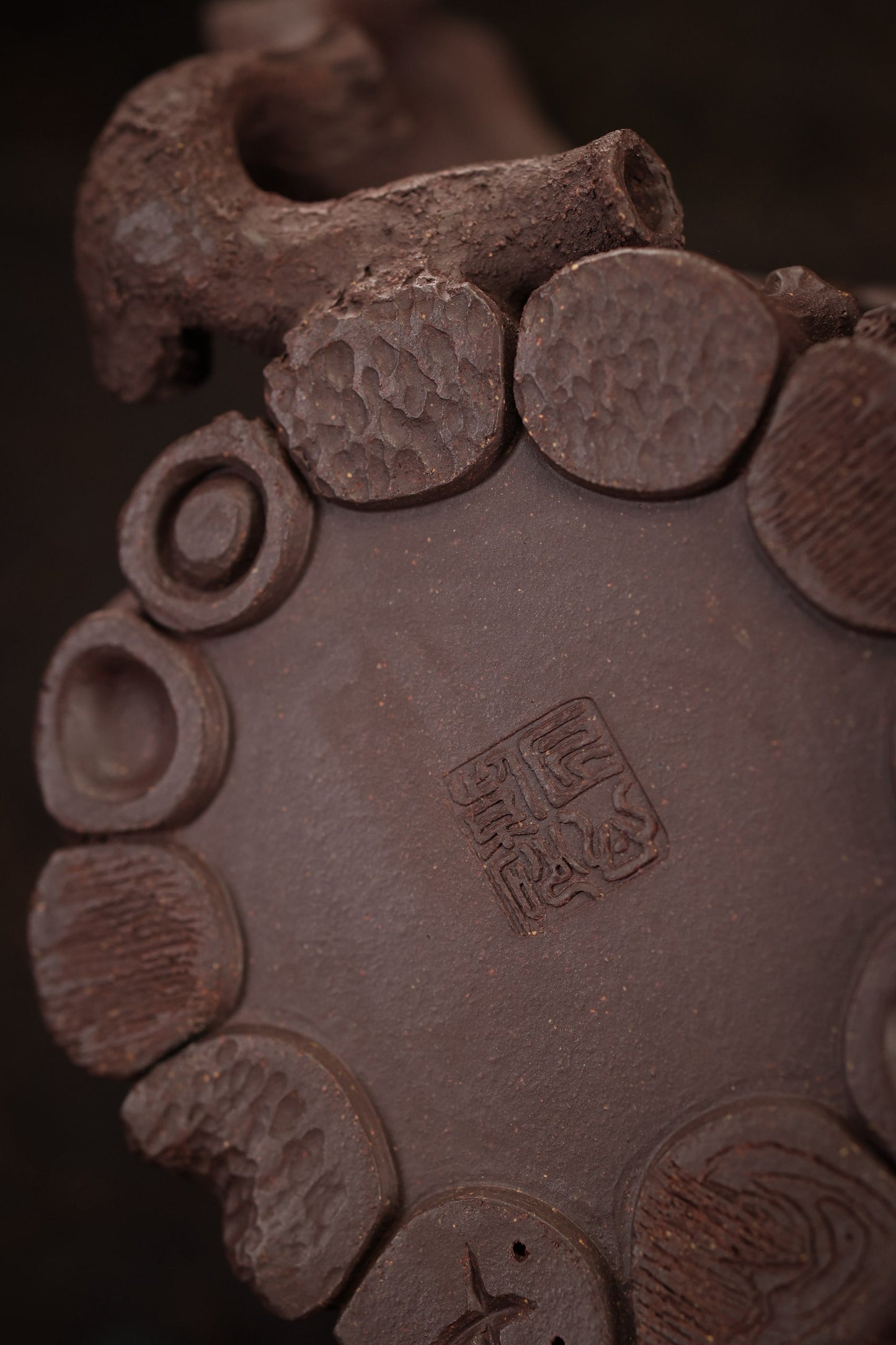 Bundle of Three Friends Teapot · Fully Handmade · Tianqing Clay · 340cc
