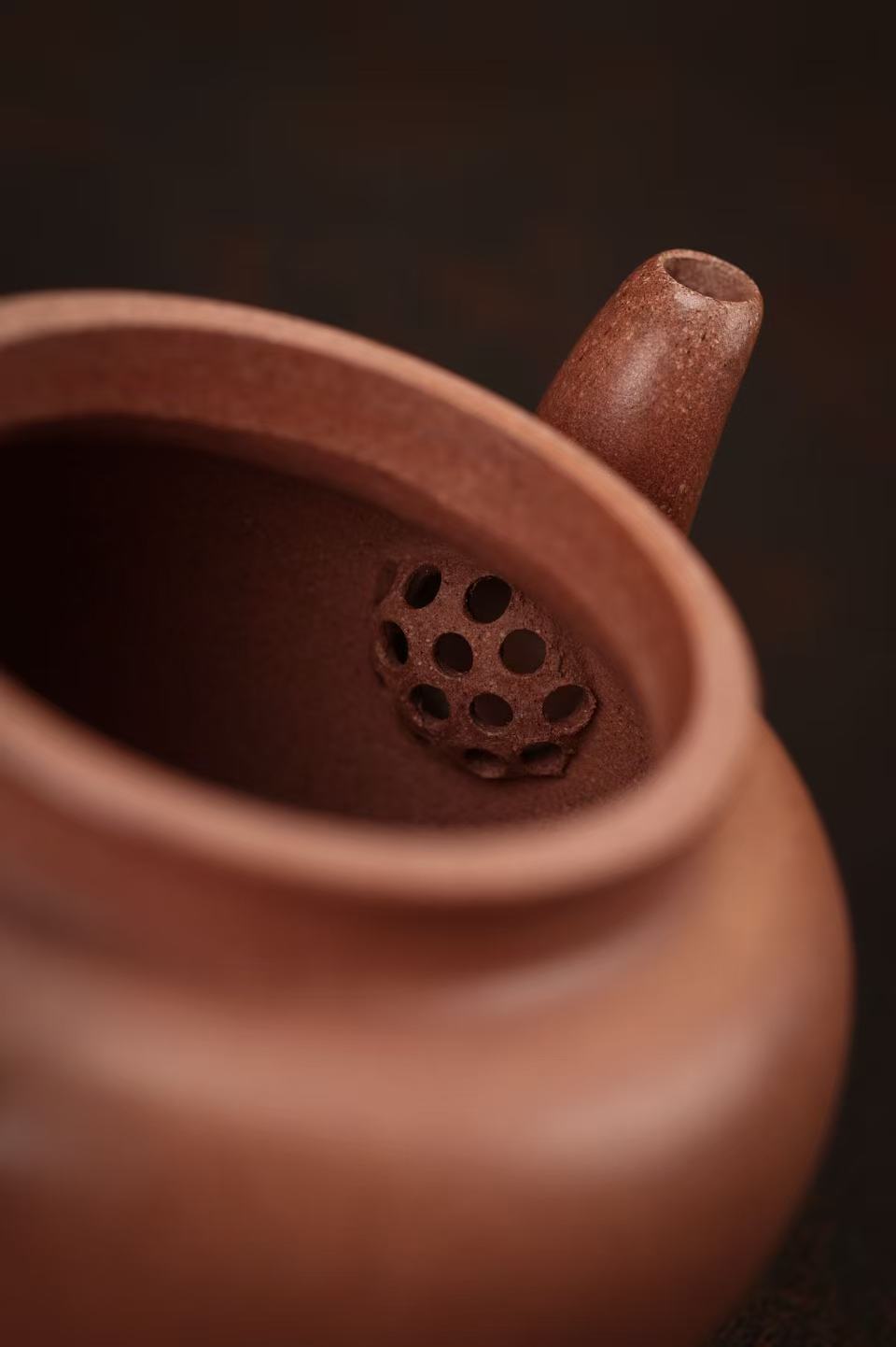 桃花泥大彬如意紫砂壶