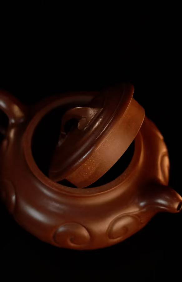 仿古如意 - 原矿中槽清 手工紫砂茶壶 270cc